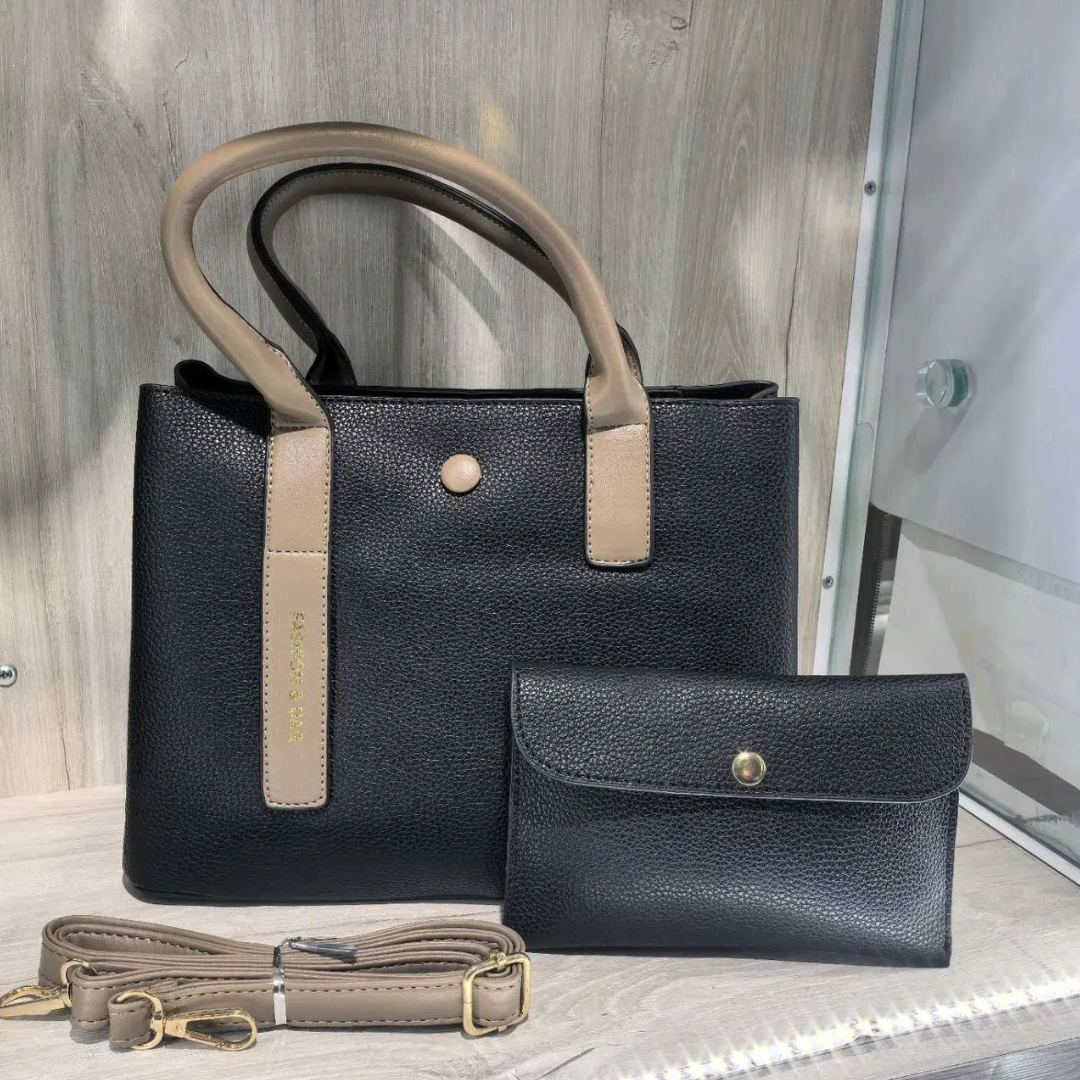 BOLSO EN COMBO VINTAGE CUADRADO